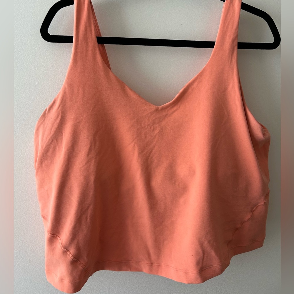 Lululemon Athletica Coral Align top